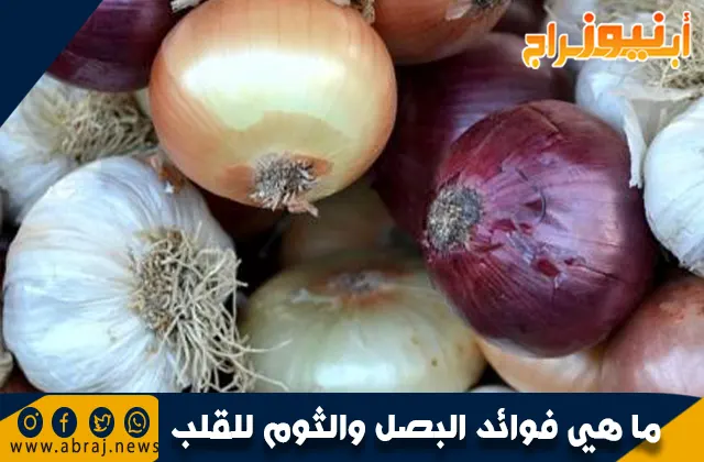 ما هي فوائد البصل والثوم للقلب .. طب الأعشاب التقليدي