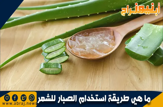 ما هي طريقة استخدام الصبار للشعر