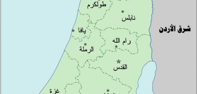 عدد محافظات فلسطين