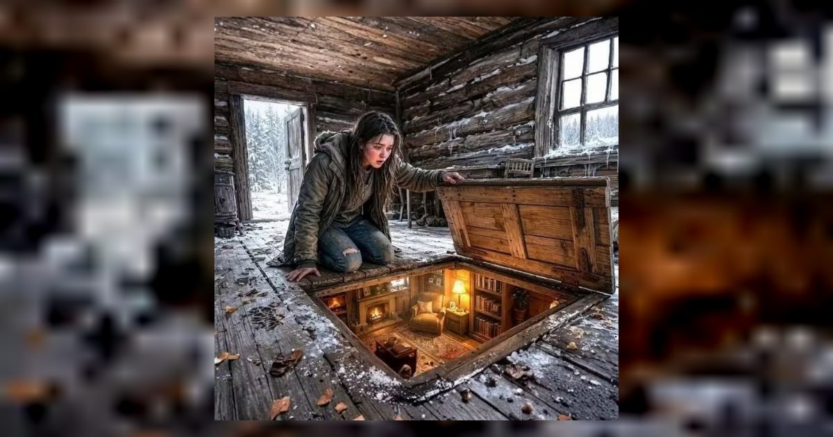 أبوها ومرات أبوها سابوها لوحدها في كوخ خشب متلج، وخدوا معاهم كل حاجة