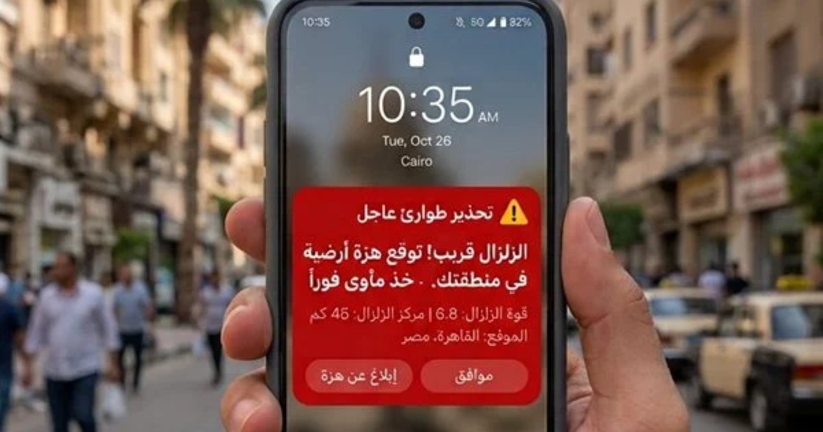 كيفية تفعيل إنذار الزلازل على هاتفك اندرويد أو ايفون لتجنب الكوارث