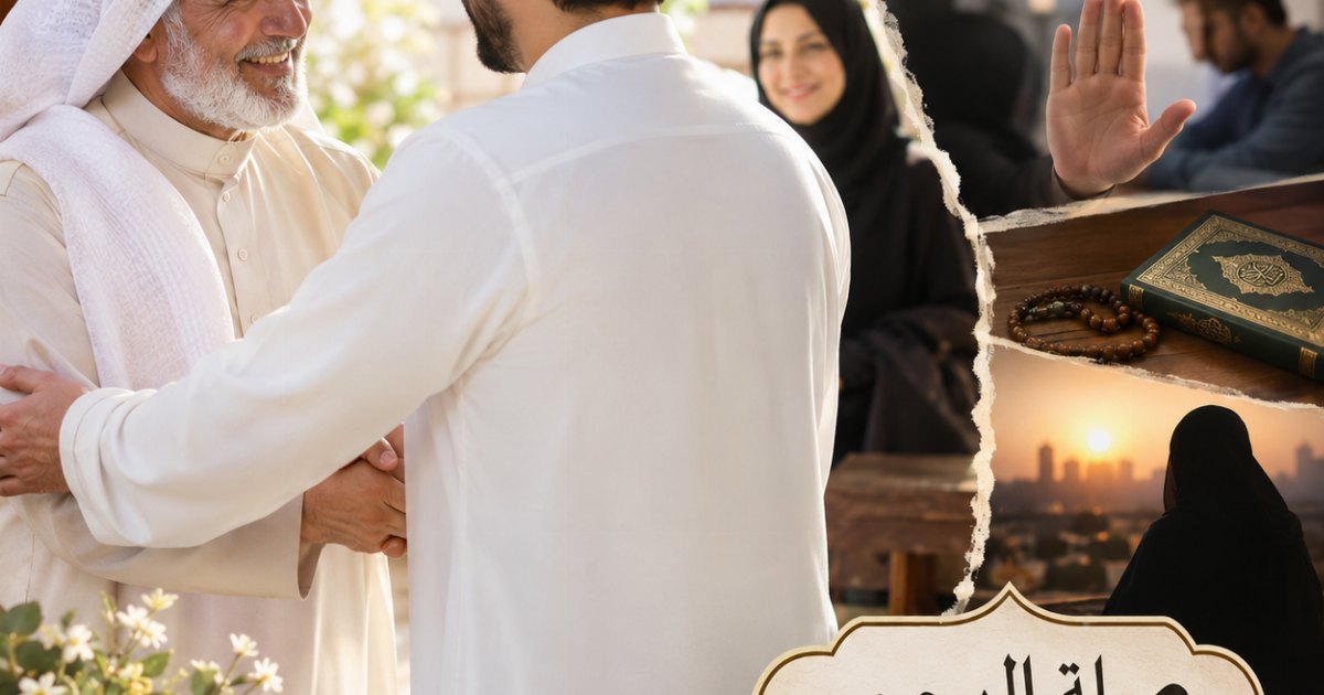 هل تعلم انه يوجد 4 حالات يجوز فيها قطع صلة الرحم 🤔 الرابعة منهم تأخذ عليها اجر ❗