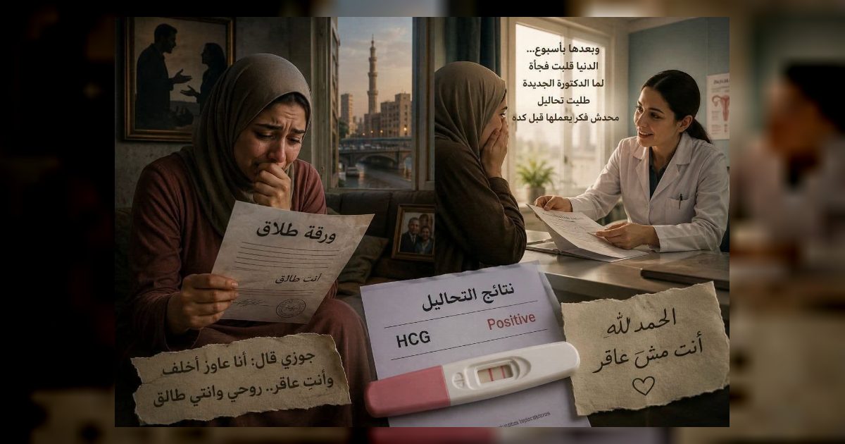 جوزى قالى انا عاوز اخلف وانتى ع.اقر روحى وانتى طالق بعد شهرين