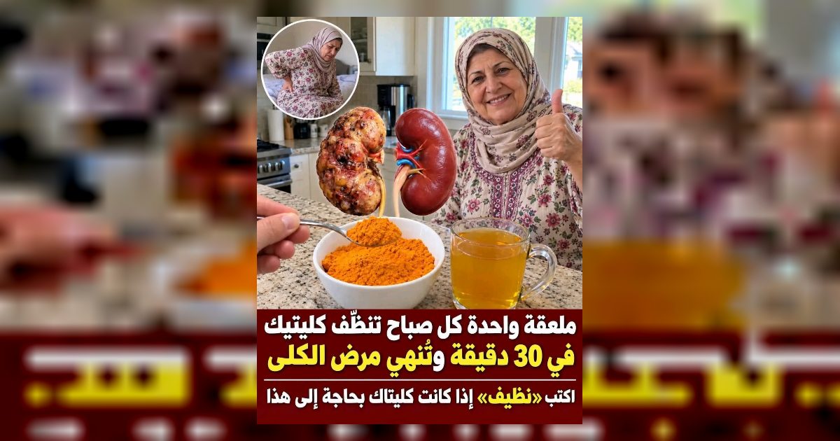 مشروب ينظف كليتيك
