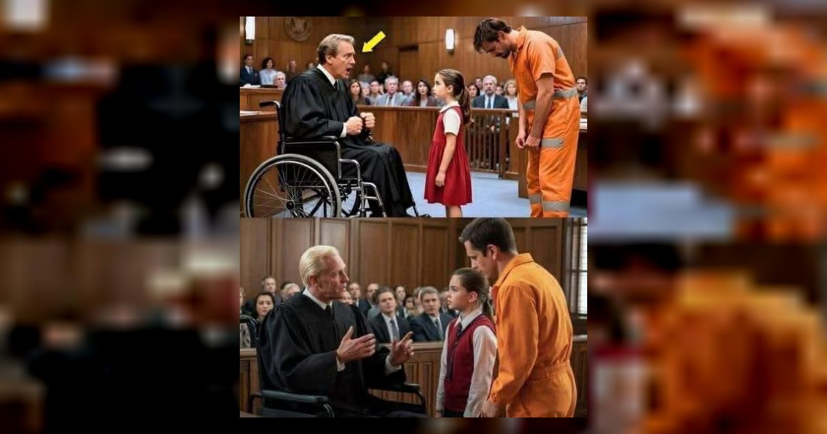 طفله وقفت أمام القاضي