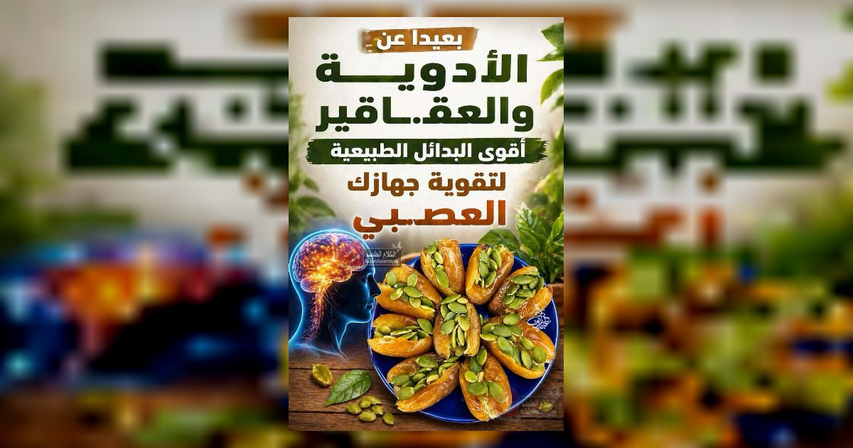 بعيدا عن الأدويـ.ـة والعقـ.ـاقير أقوى البدائل الطبيعية لتقوية جهازك العصـ.ـبي..عرض المزيد