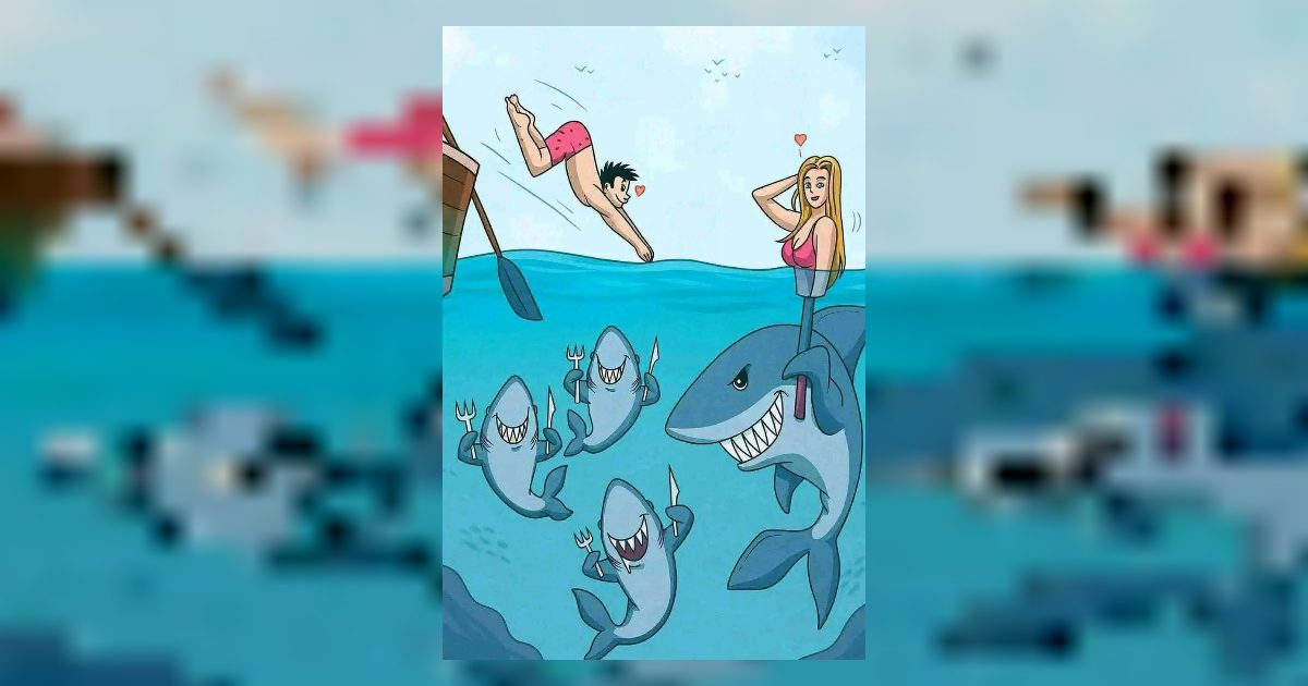 المشكلة مش بالصورة هنا .. المشكلة في أول تعليق تحت 😂👇