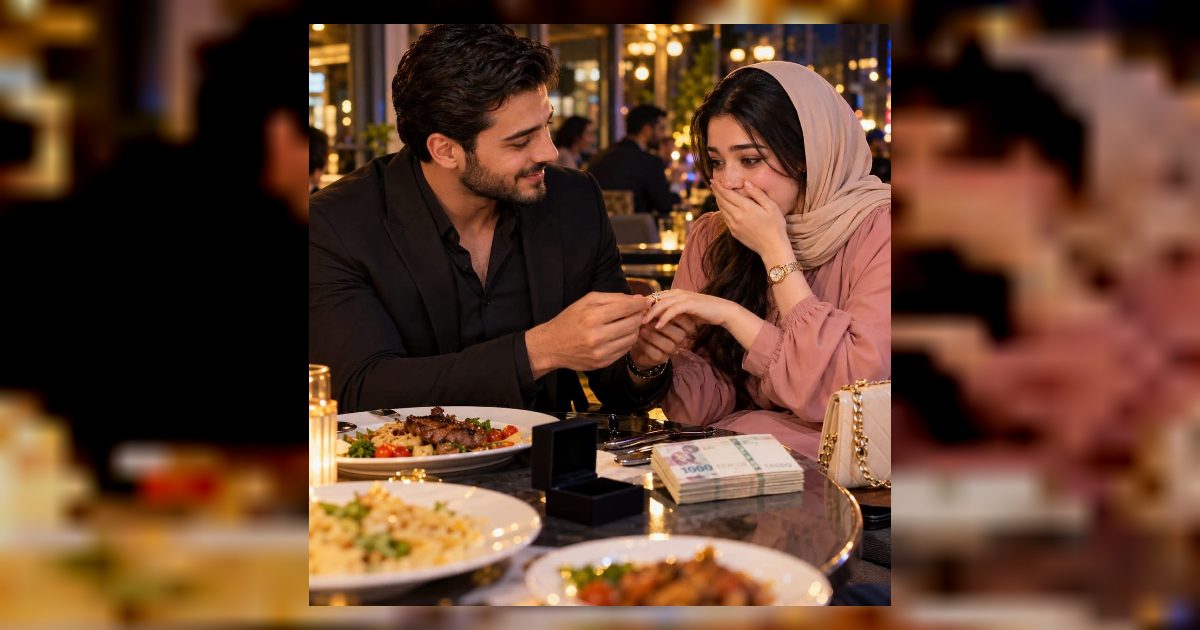 خطيبي استأذن من بابا