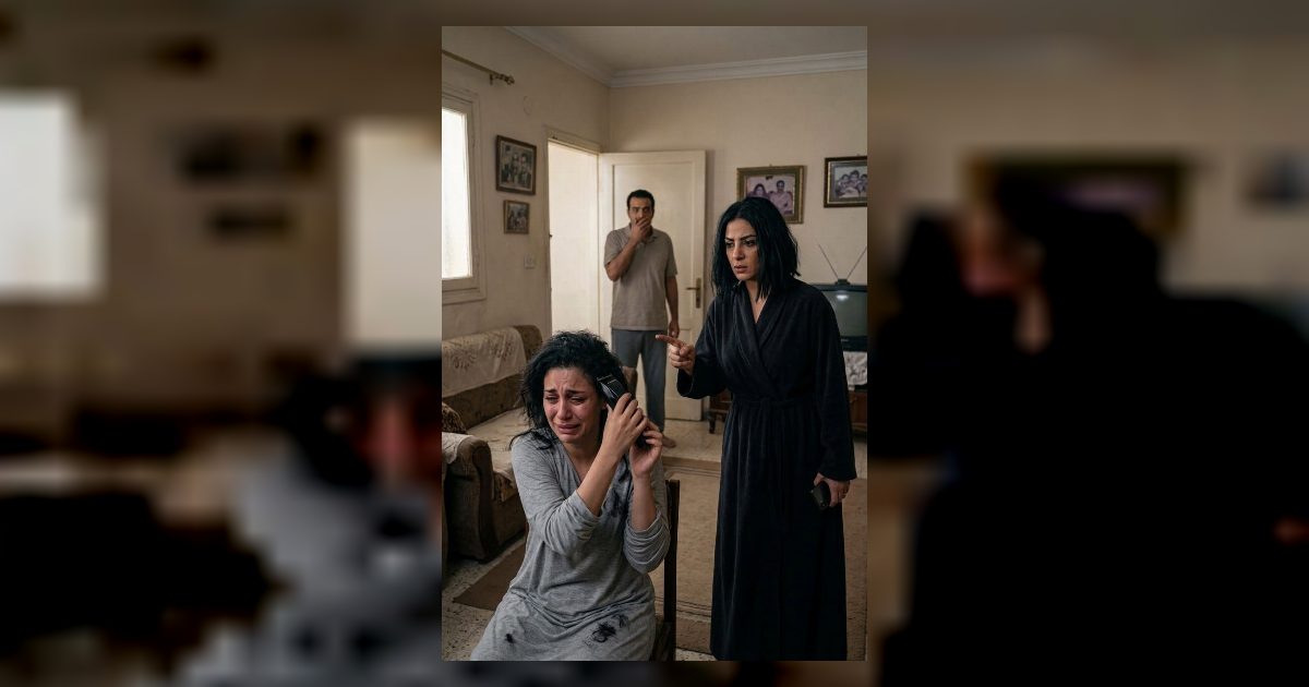 اخت جوزي شافت اعلان لكوافير محتاج شعر طبيعي طويل،