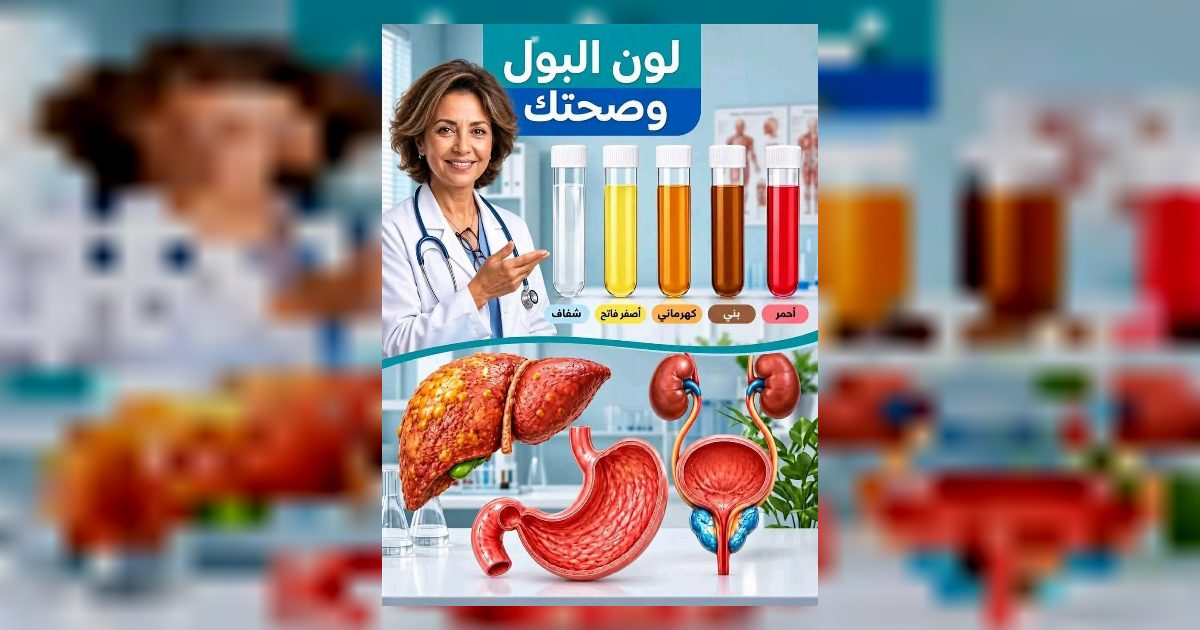 لون البول