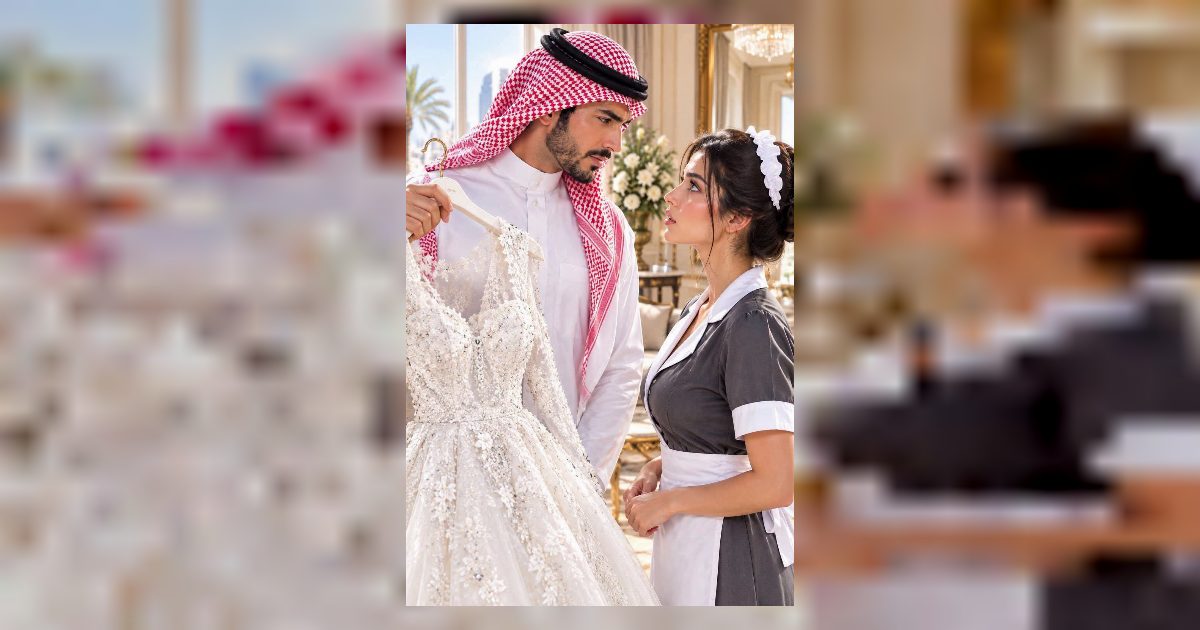 الشيخ الخليجي والعروسة الها.ربة