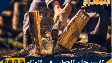 تفسير حلم الحطب في المنام