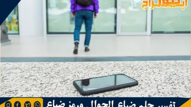 تفسير حلم ضياع الجوال ورمز ضياع الهاتف في المنام