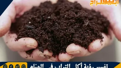 تفسير رؤية أكل التراب في المنام وحلم التراب في الفم