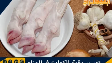 تفسير رؤية الكوارع في المنام وحلم أكل الكوارع