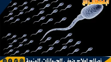 نصائح لعلاج ضعف الحيوانات المنوية وفرص حدوث الحمل