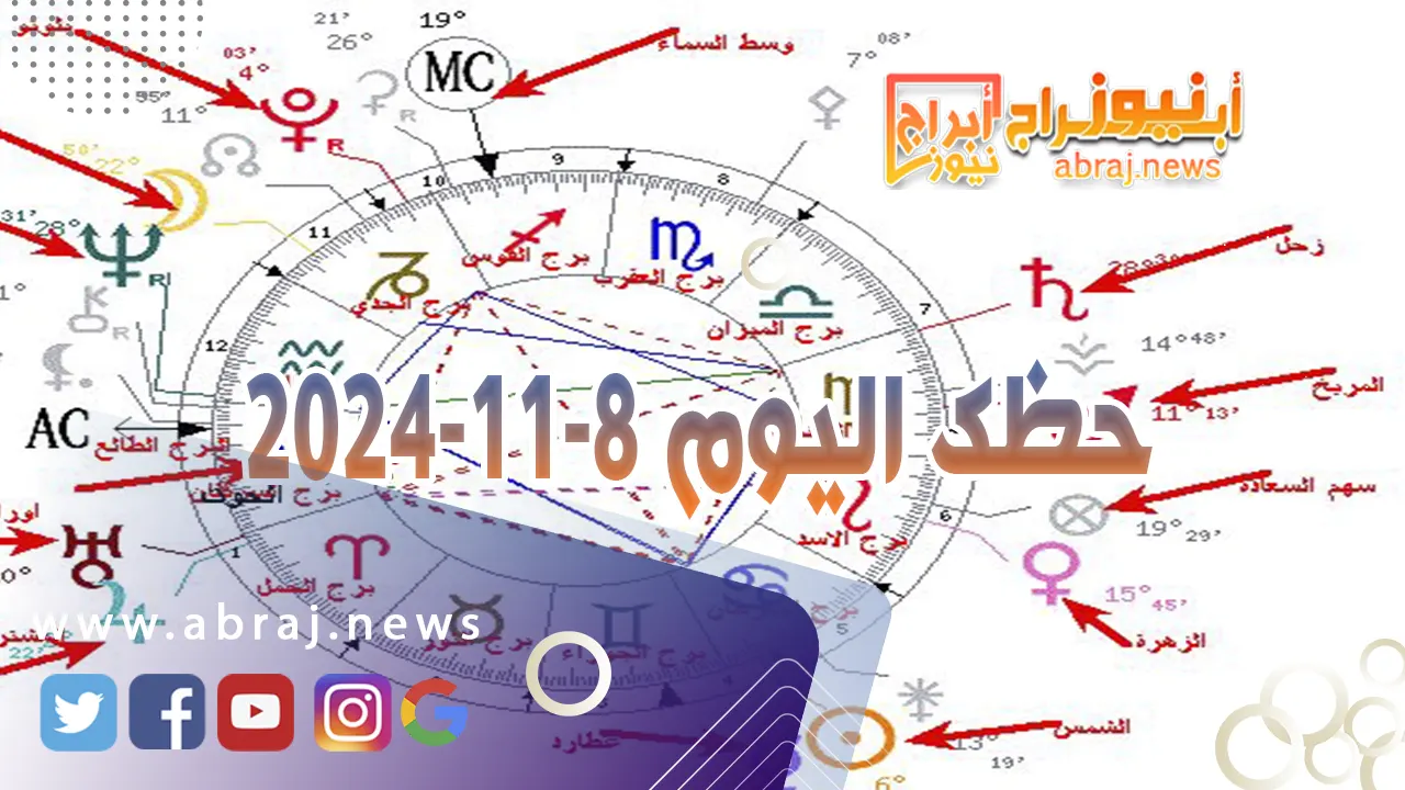 حظك اليوم 8-11-2024